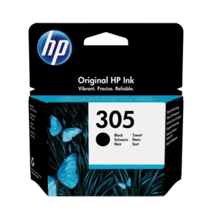 Cartouche encre HP 305 noir originale pour imprimante HP DeskJet et ENVY au Cameroun
