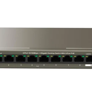 Tenda TEF1109P-8-63W 9-Port 10/100Mbps Switch ( 8-Port PoE)