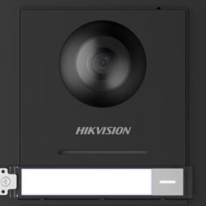 Platine de rue modulaire IP Hikvision Série KD8 avec caméra Full HD pour contrôle d'accès