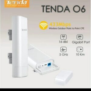 Antenne CPE extérieur Tenda O6 5GHz 16dBi pour pont Wi-Fi longue distance